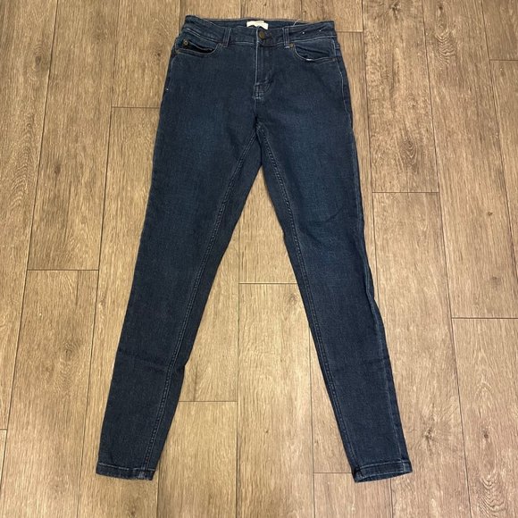 Joules Jeans Size US 4 UK 8 Blue Denim Skinny Leg Cotton Blend Stretch Womens - Picture 1 of 8